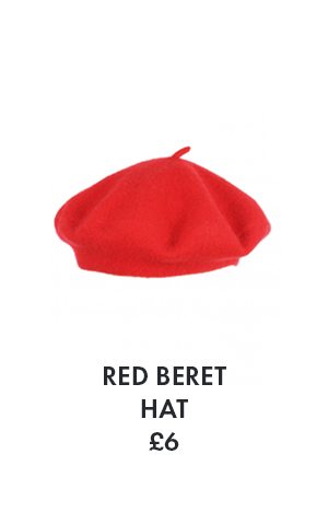 Red Beret Hat