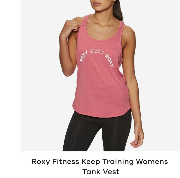 Roxy Fitness Keep Training Womens Tank Vest