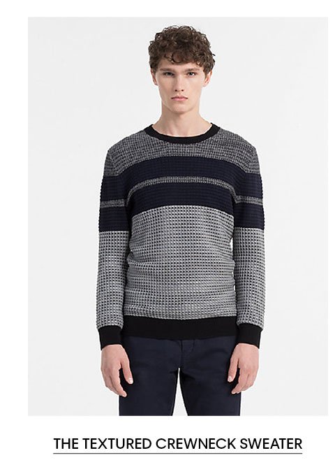 The Textured Crewneck Sweater
