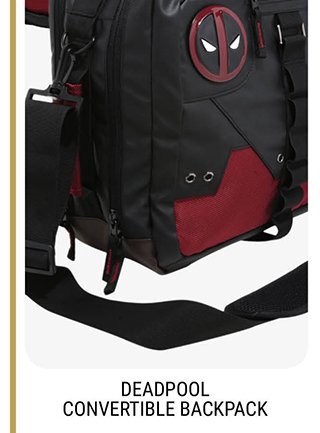 Deadpool Convertible Backpack