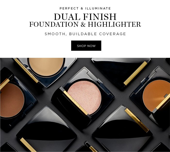 PERFECT & ILLUMINATE DUAL FINISH FOUNDATION & HIGHLIGHTER SMOOTH, BUILDABLE COVERAGE SHOP NOW