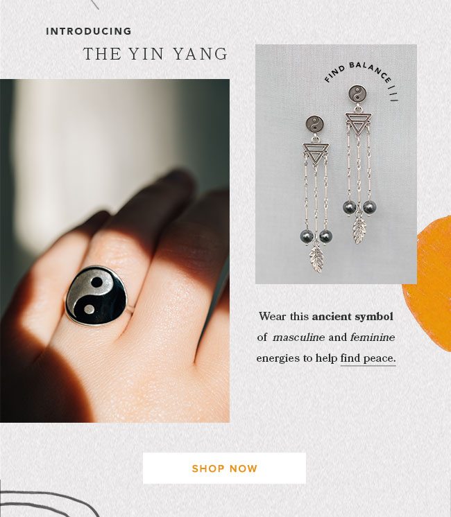 Introducing the Yin Yang from Alex and Ani.