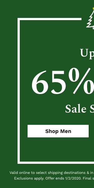 Up to 65% off Sale Style | Shop Men