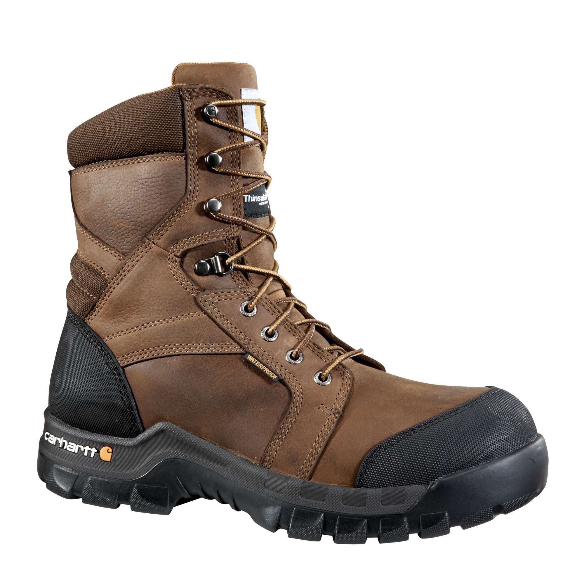 MEN'S RUGGED FLEX® 8-INCH INSULATED COMPOSITE TOE WORK BOOT
