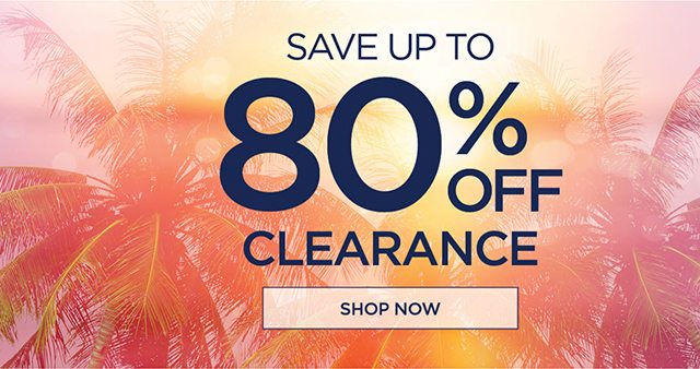 Save Up to 80% Off Clearance