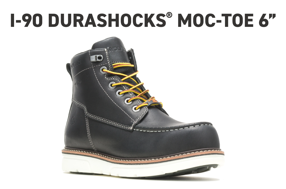 WOLVERINE - I-90 DURASHOCKS MOC-TOE 6 INCH - PRODUCT IMAGE.