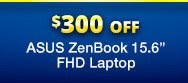 ASUS ZenBook 15.6" FHD Laptop