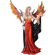 Phoenix Fairy Statue