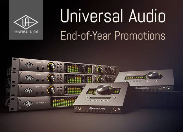 Universal Audio End-of-Year Promotions