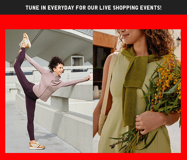 HERO - TUNE IN EVERYDAY FOR OUR LIVE SHOPPING EVENTS!