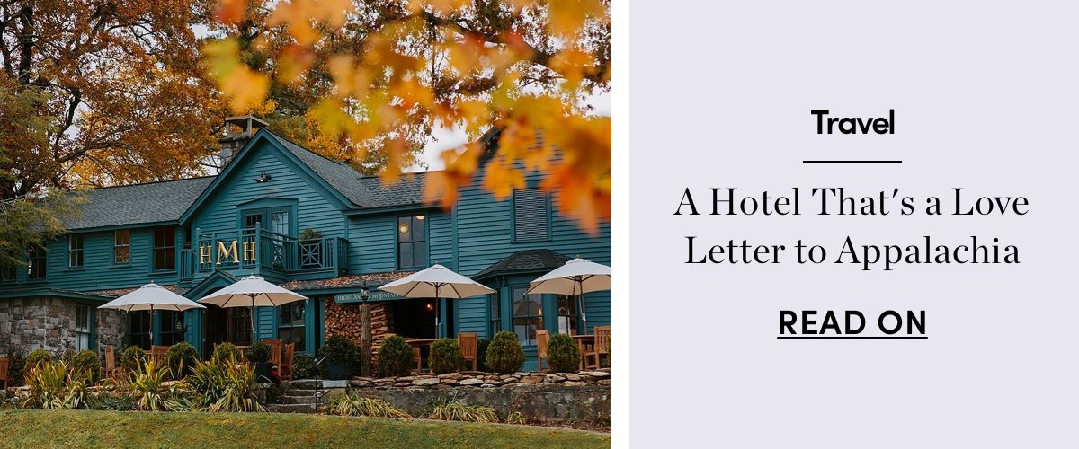 A Hotel That's a Love Letter to Appalachia