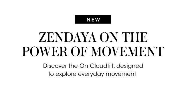 Zendaya on the power of movement