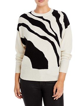 Abstract Print Cashmere Sweater - 100% Exclusive