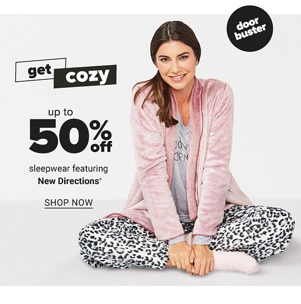 up to 50% off sleepwear featuring New Directions - Shop Now