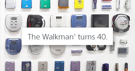 The Walkman® turns 40.