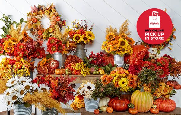 All Fall Floral Includes Handcrafted