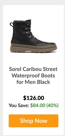 Sorel Caribou Street Waterproof Boots for Men 