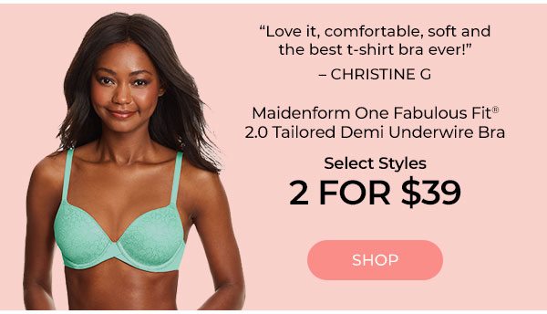Maidenform 2 for $39 - Turn on your images