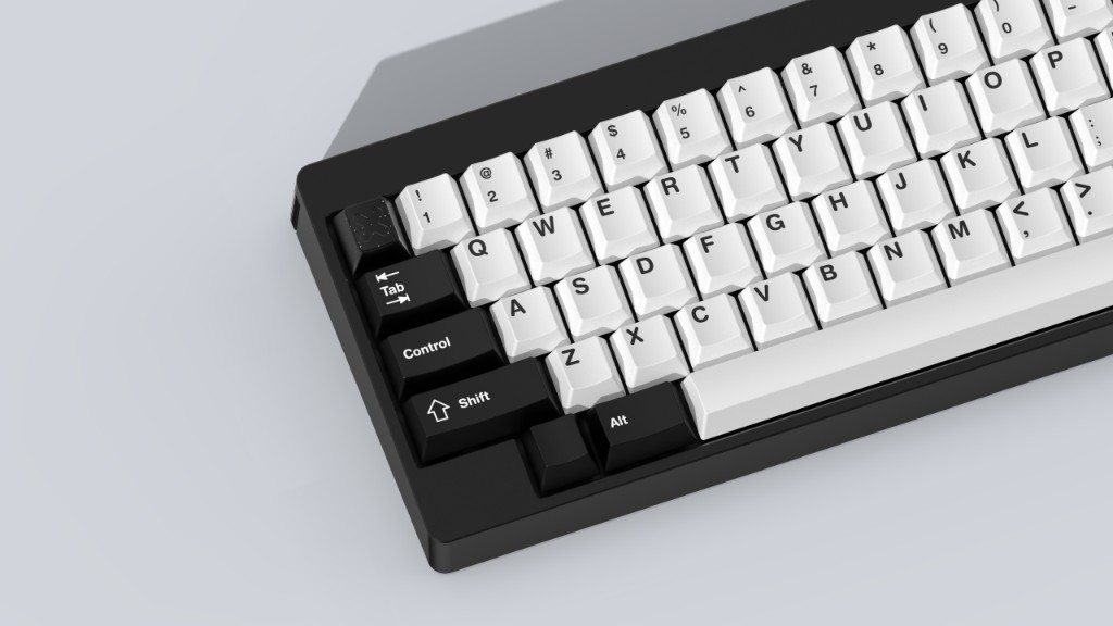 GMK Monochrome Keycap Set Update + Custom Artisan Key Giveaway