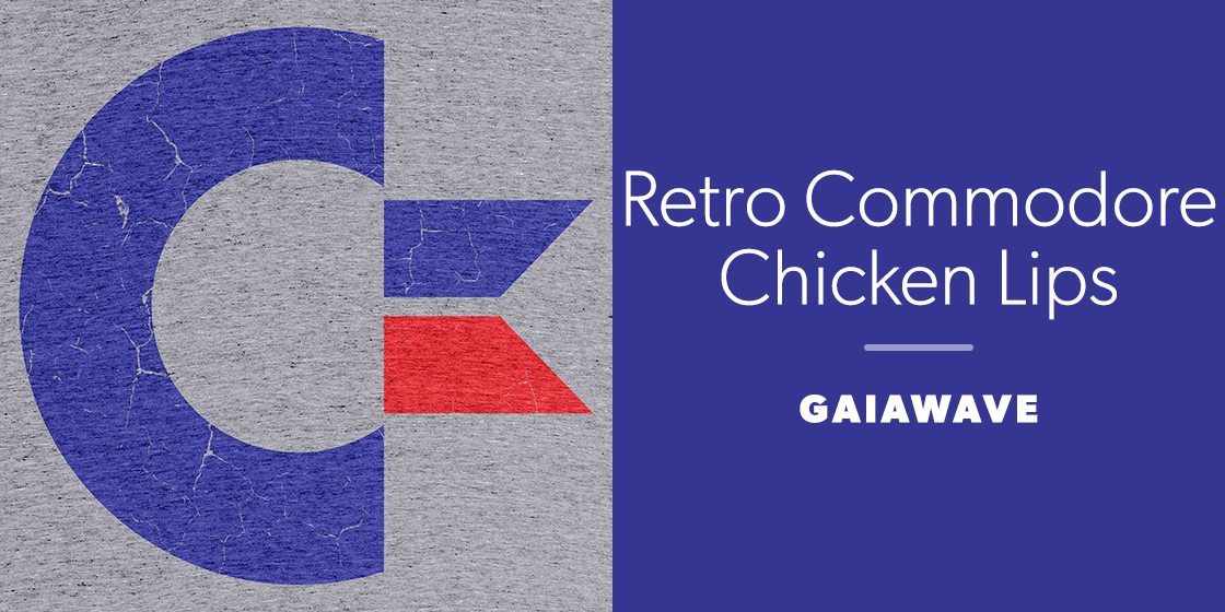 Retro Commodore Chicken Lips by gaiawave
