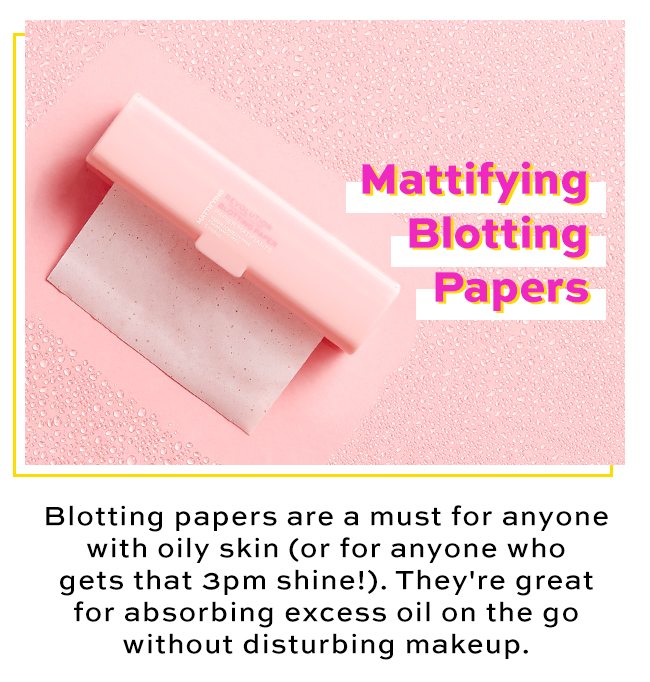 SHOP BLOTTING PAPERS >>
