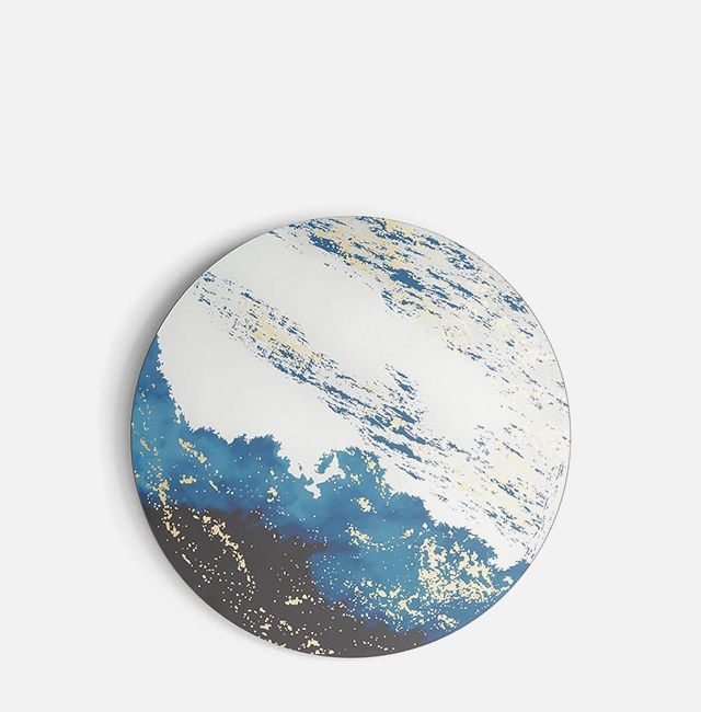 John Lewis & Partners Round Art Mirror