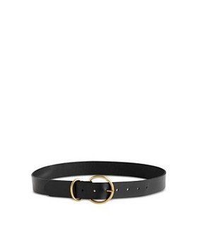 Madewell Women's O Buckle Leather Belt