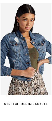 STRETCH DENIM JACKET