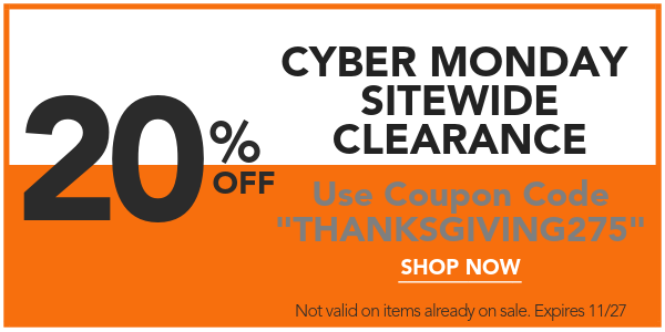 Use Coupon Code "THANKSGIVING275"