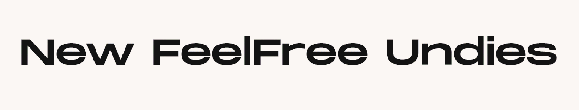 New FeelFree Undies