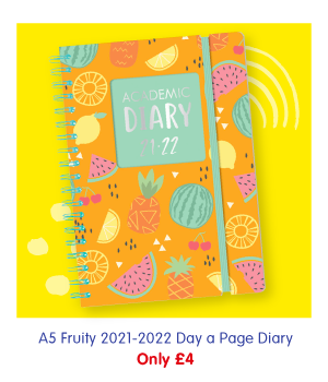 A5 Fruity 2021-2022 Day a Page Diary