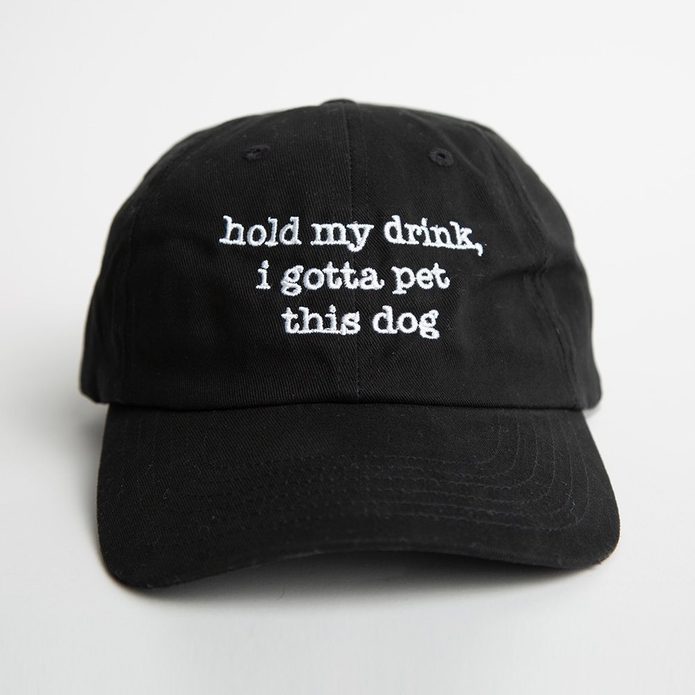 Image of Hold My Drink Dog Mom Hat 🇺🇸 Memorial Day Sale- 23% off