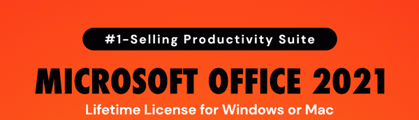 Microsoft Office Professional 2021 for Windows: Lifetime License (Non Binding)