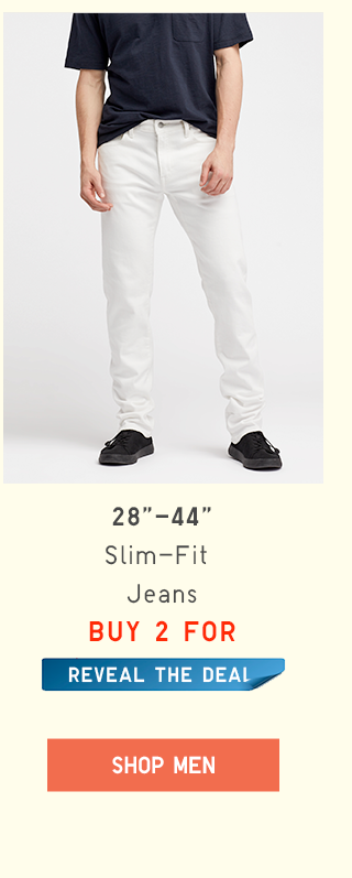 BODY8 - MEN STRETCH SELVEDGE SLIM-FIT JEANS