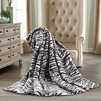 Members Mark Luxury Faux Fur Throw- Deer