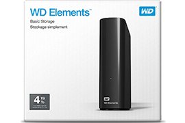 4TB WD Elements USB 3.0 Desktop Hard Drive