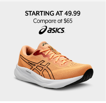 Starting at 49.99 Compare at $65 Asics