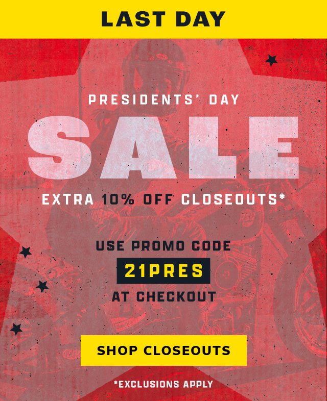 Extra 10% off Closeouts