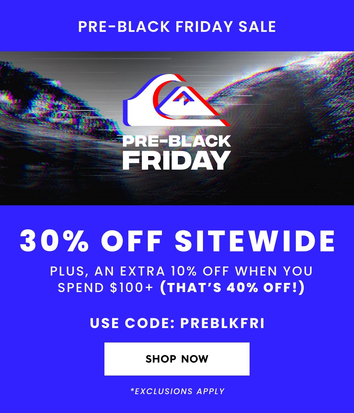 30% Off Sitewide