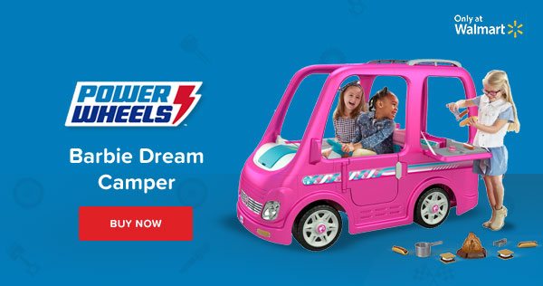 POWER WHEELS Barbie Dream Camper BUY NOW