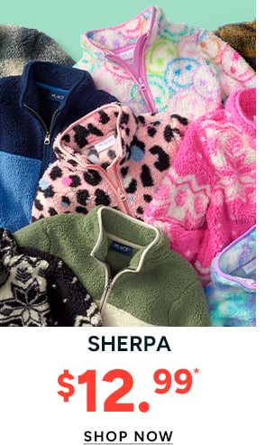 $12.99 Sherpas