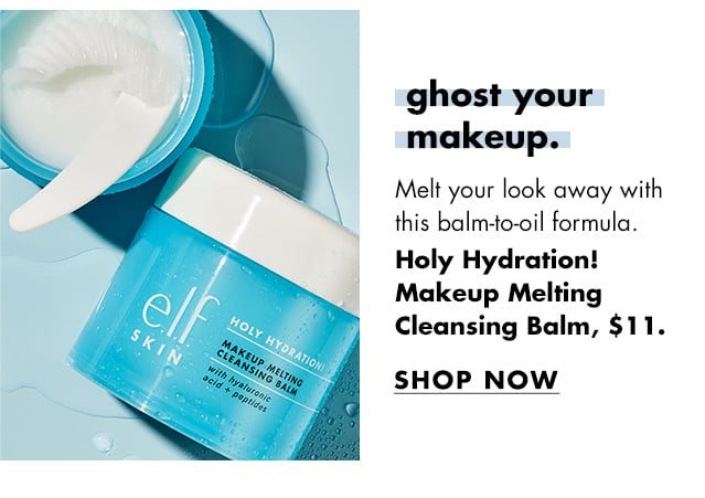 Holy Hydration! Makeup Melting Cleansing Balm