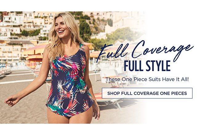 Full Coverage Full Style - Shop Full Coverage One Pieces