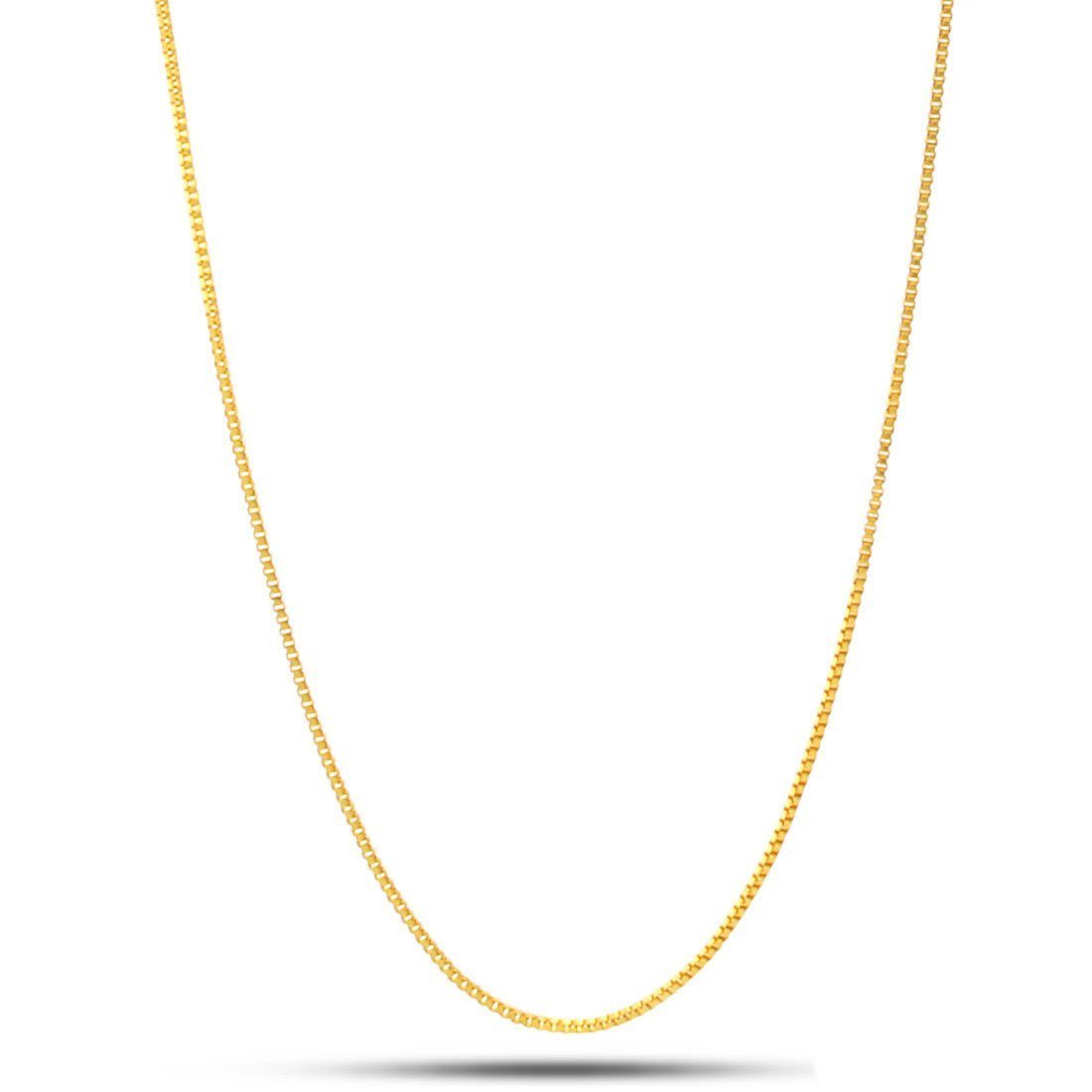 Image of 1MM King Ice 14K Gold Box Chain
