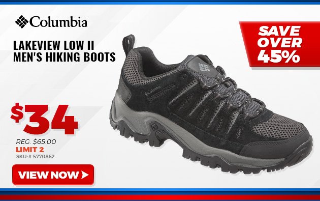 Columbia Lakeview Low II Men's Hiking Boots