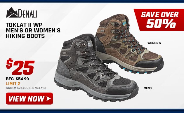 Denali Toklat II WP Men's or Women's Hiking Boots