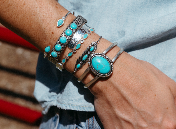 Fall Essentials: Turquoise Stacks