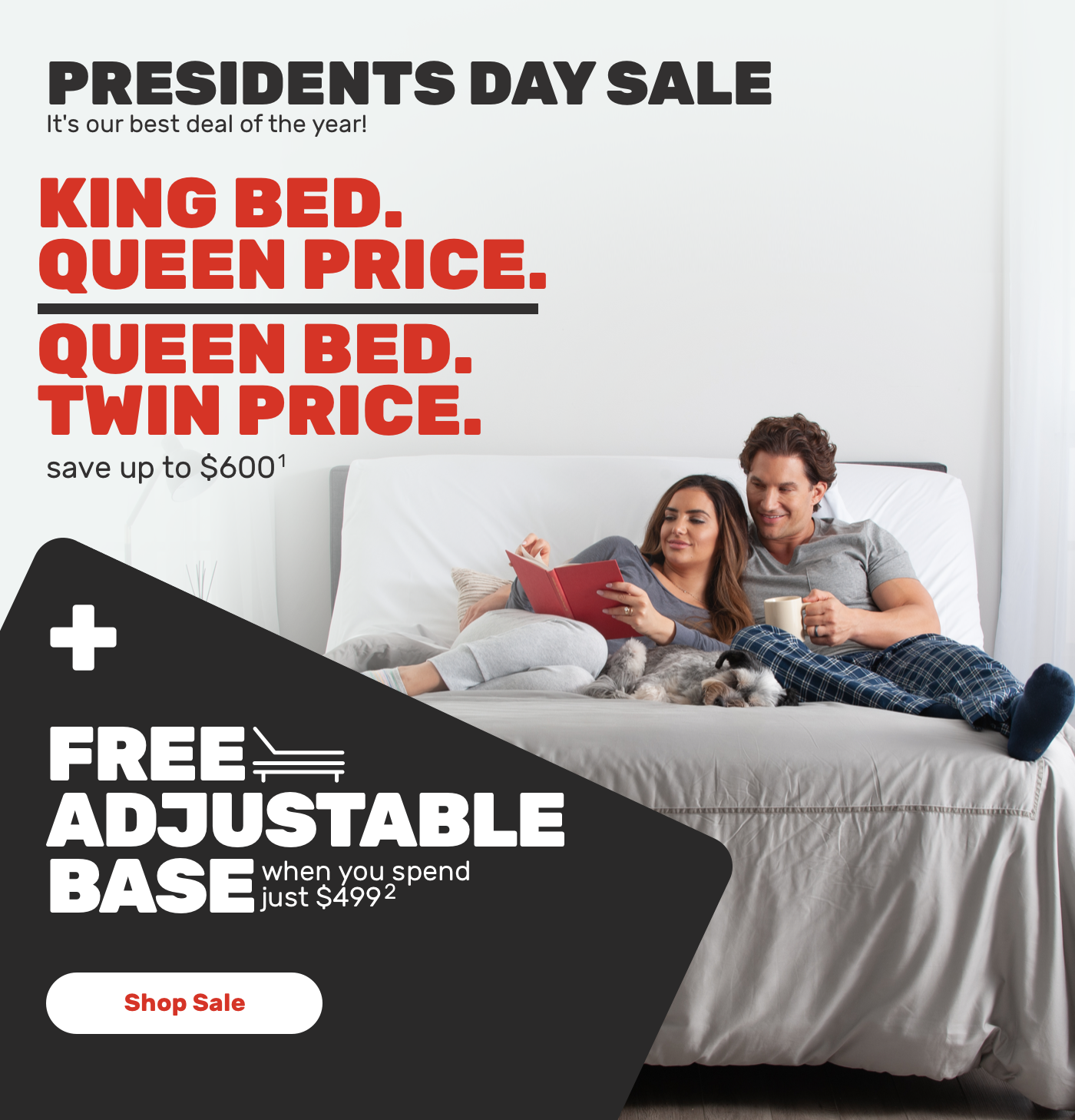 Presidents Day Sale. It's our best deal of the year. Shop Sale.
