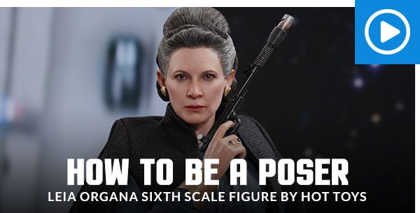 How to be a Poser - Leia Organa Sixth Scale Figure by Hot Toys