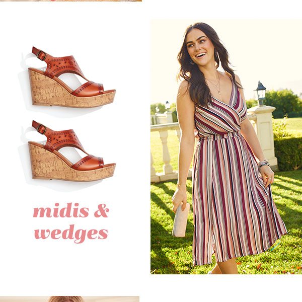 midis and wedges,